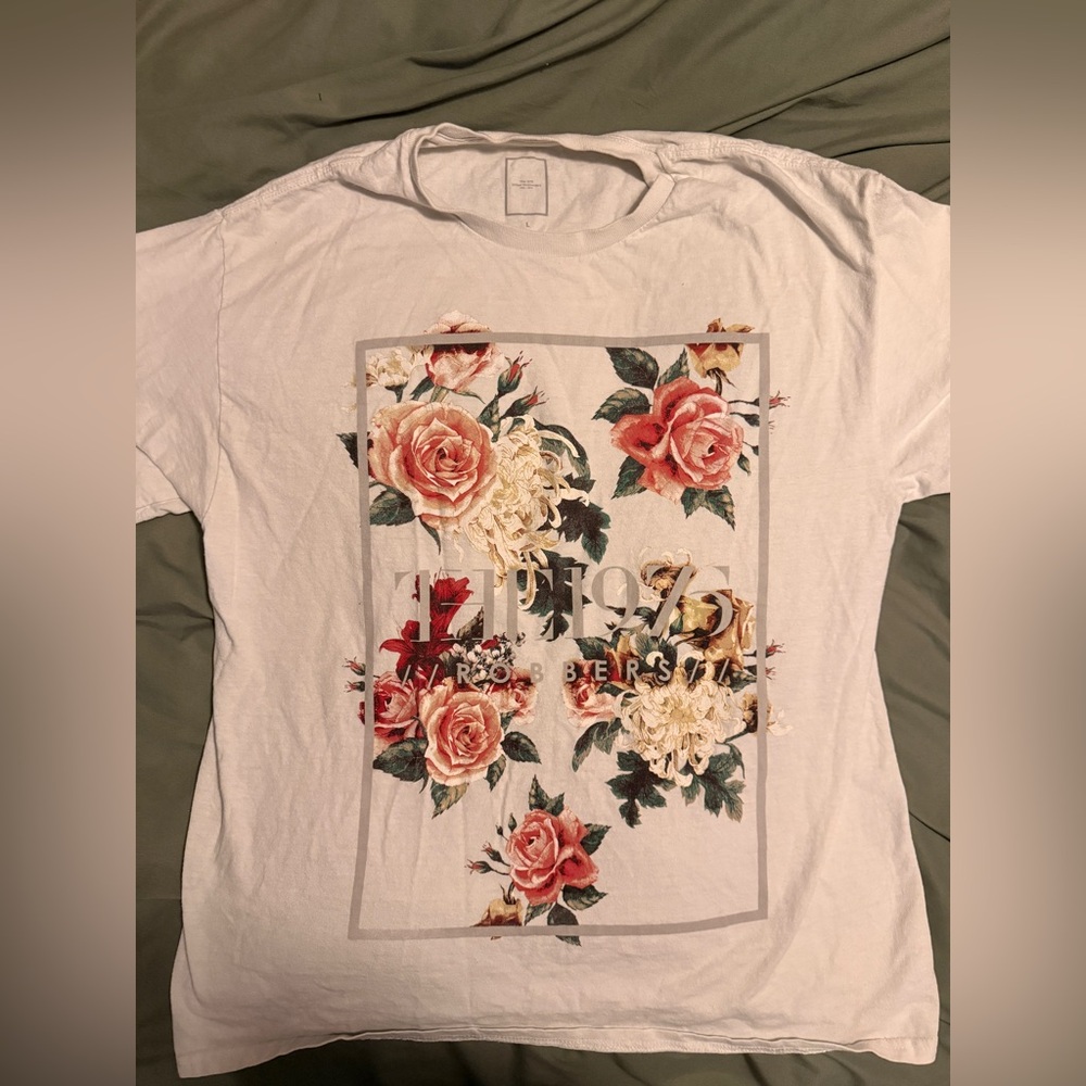 The 1975 Roses T-shirt official merchandise